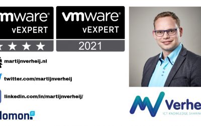 Martijn Verheij voor het vierde jaar benoemd tot vExpert