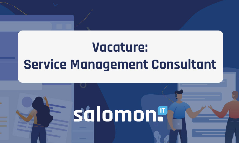 Vacature: Service Management Consultant