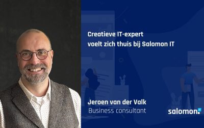 Creatieve IT-expert voelt zich thuis bij Salomon IT